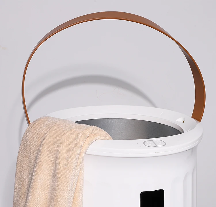 Hot Freestanding Electric Large Heating Towel Warmer Spa Bucket Style Heated Towel Warmer
