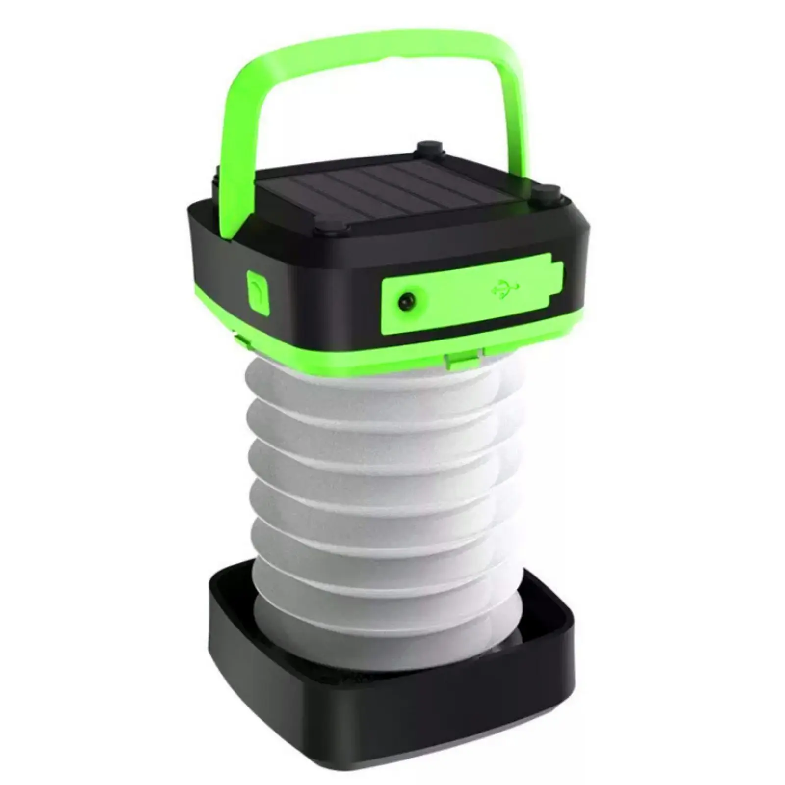 Solar power Outdoor Camping Light emergency Tent Light  Portable Folding Light