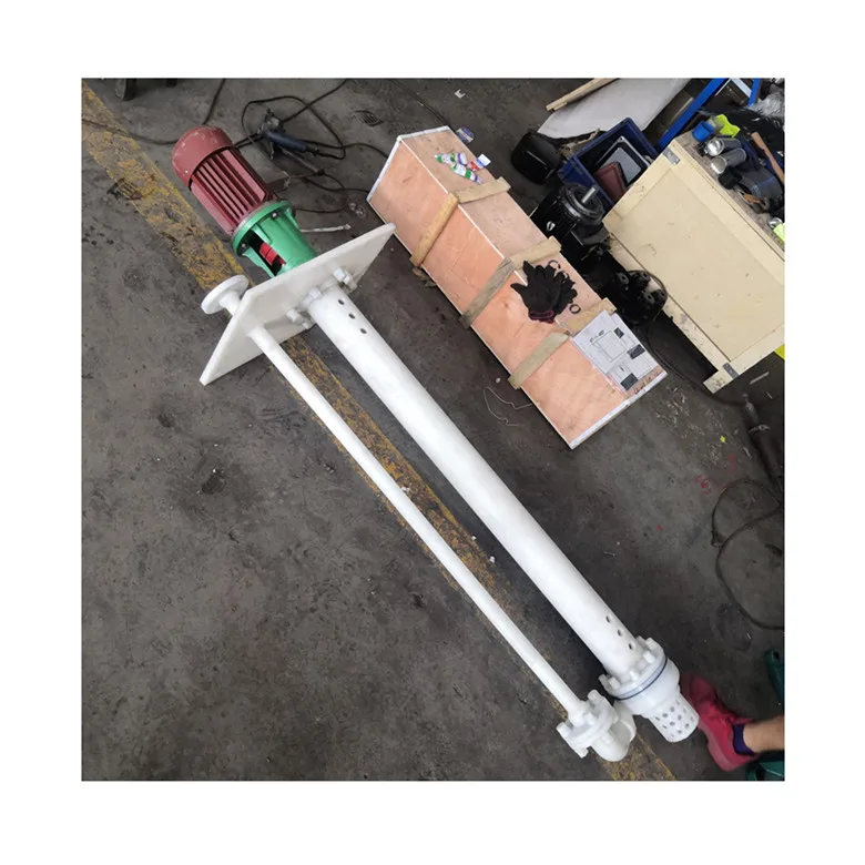 Vertical Semi-Submersible Immersion Immersible Centrifugal Submerged Chemical Long Rod Pump for Zinc Bromide ZnBr