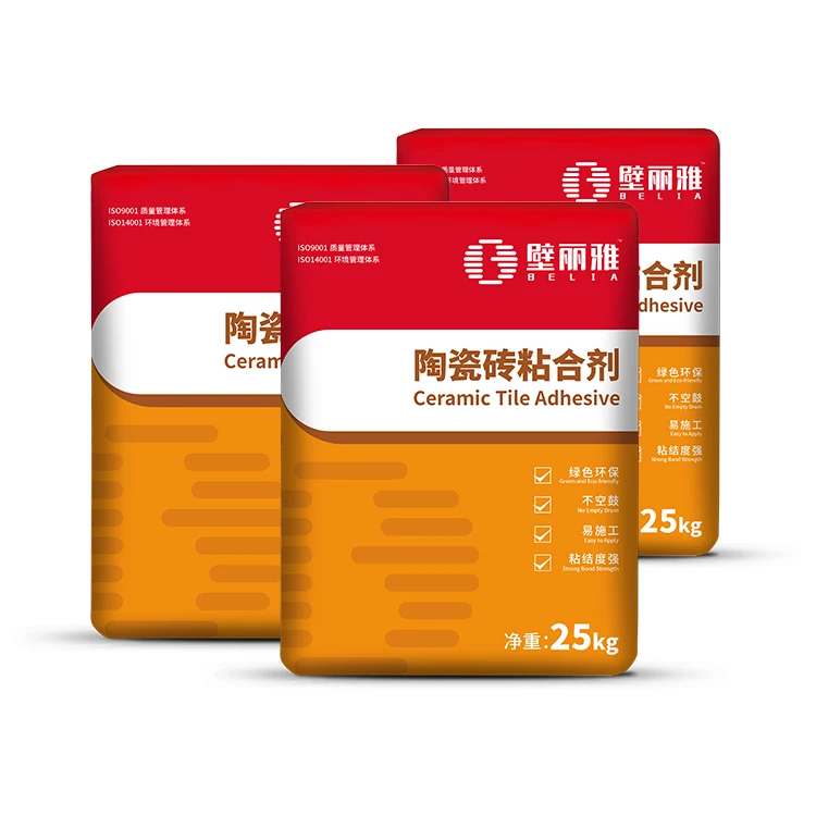 
Factory Direct Supply High Quality Cement Mortar 25kg Ceramic Tile Adhesive 