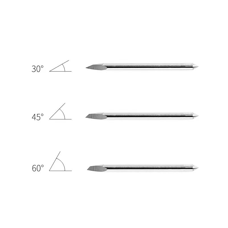 45 Degree 30 Degree 60 Degree Tungsten Carbide PCUT Vinyl Cutting Plotter Blade