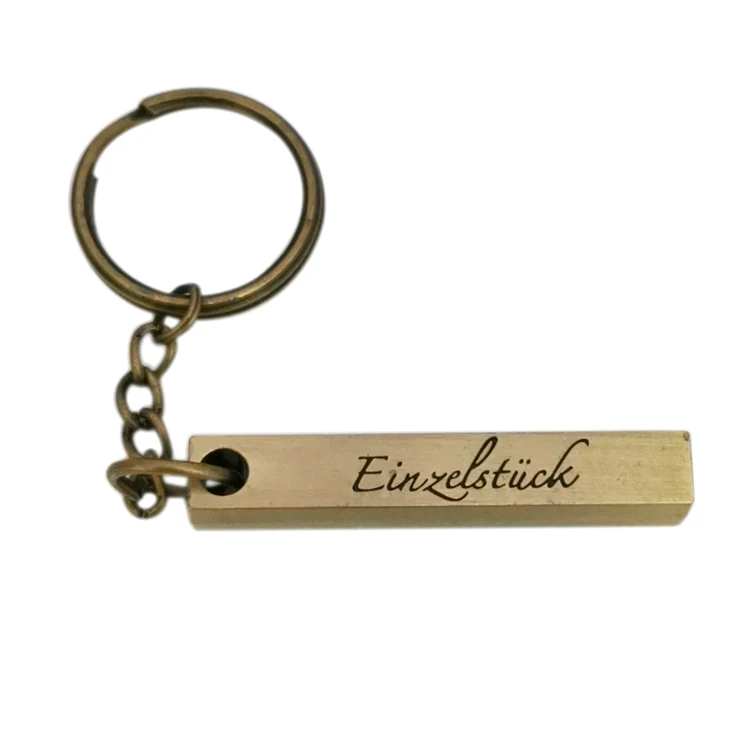 Decorative bag hardware accessories tags custom metal logo plate label with chain and key ring