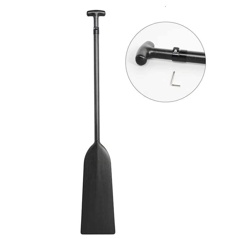 IDBF DRAGON BOAT PADDLE 115CM to 130CM Adjustable Length Carbon Fiber Dragon Boat Paddle