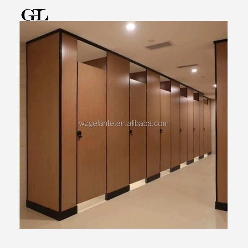 Customized High-pressure decorative laminates Phenolic Resin for Toilet Partition