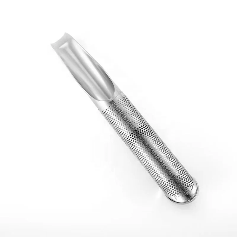 FANGYUAN new arrival pipe shape stainless steel 304 loose leaf tea infuser stick filter
