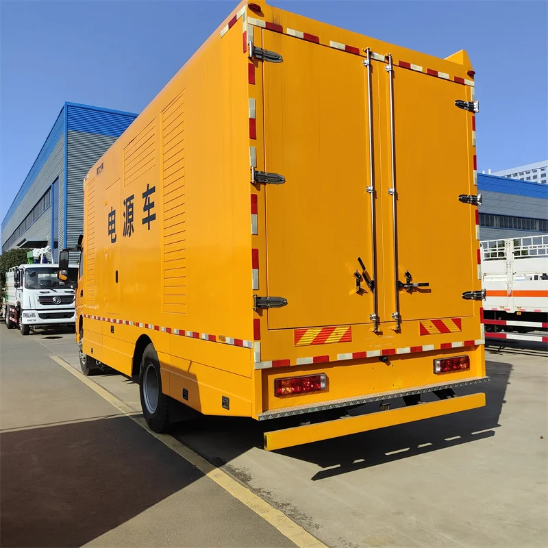 good price made high end mobile emergency electric power supply truck car for outdoor operation electric power supply