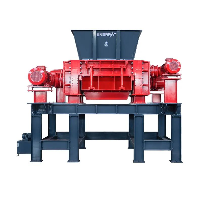 Enerpat Top Quality Two shafts Shredder Machine for Refrigerator Shredder