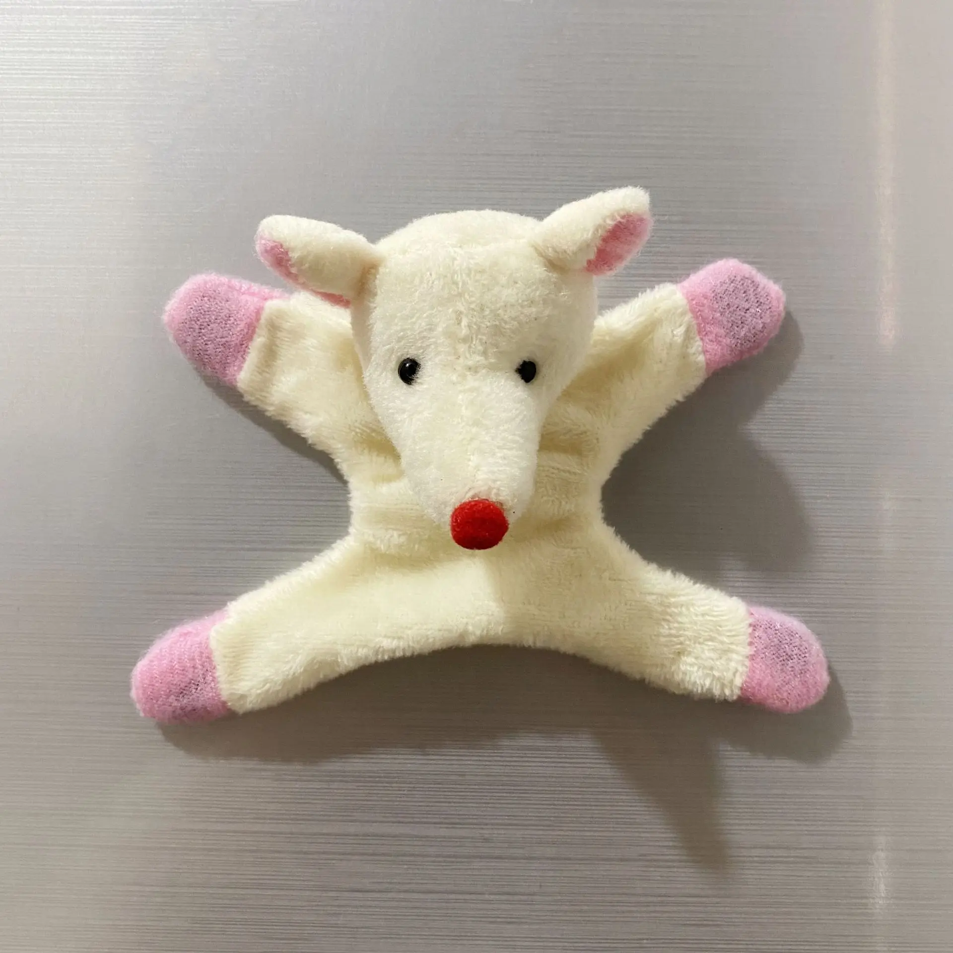 Hannuo Hot Selling Mini Stuffed Toys Animal Fridge Magnets Cute Plush Fridge Magnet for Promotional