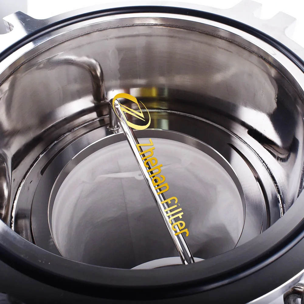 Customize 10 20 inch stainless steel high temperature tractor activated carbon air filter housing industrial for electroplate