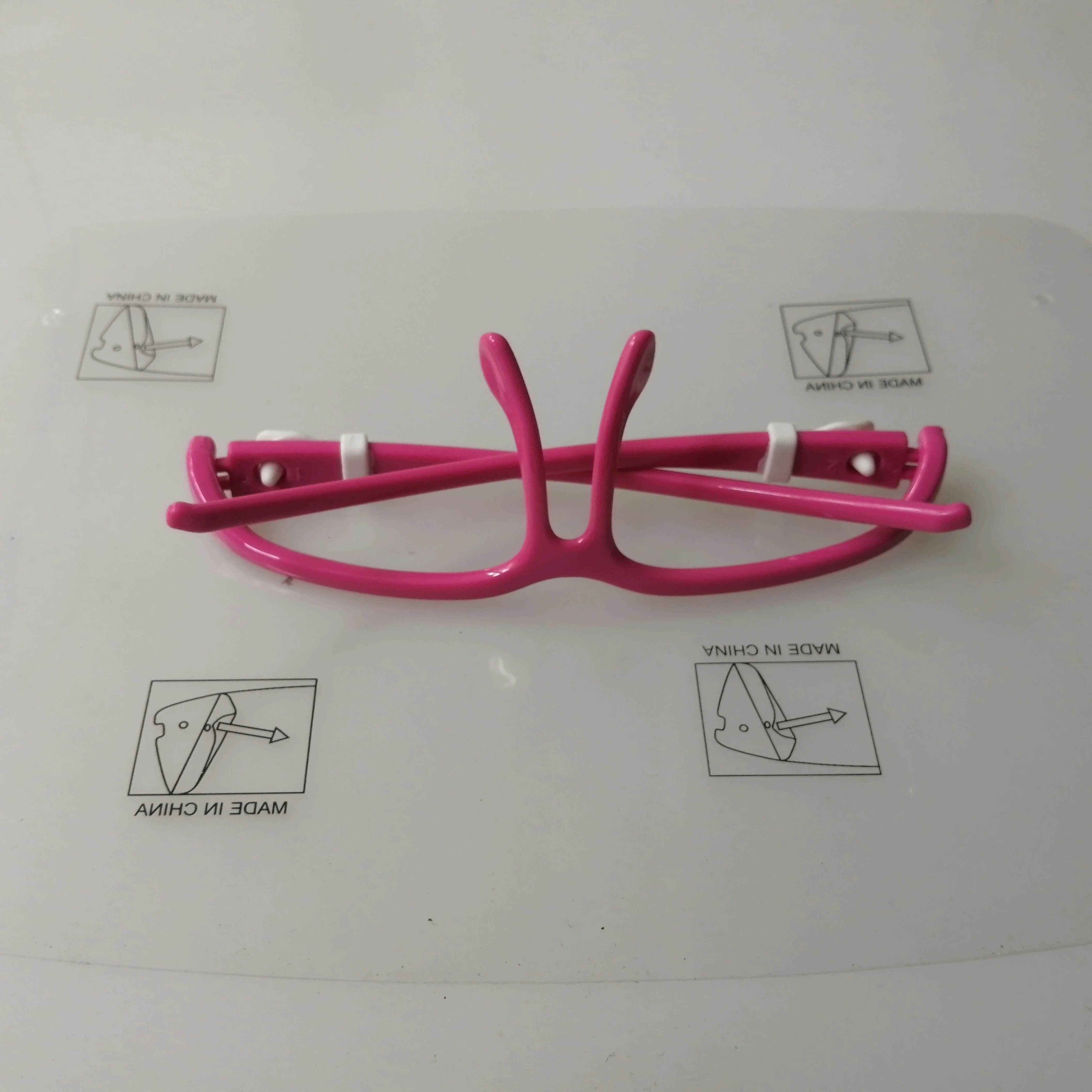 Washable Face Shield Glasses PET Face Shield Anti Fog Face Shield Wholesale Transparent Personal Respiratory Protection Adult