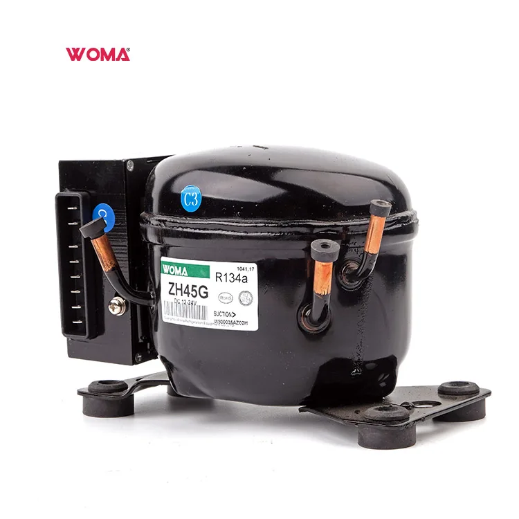  Мини-холодильник WOMA R134a ZH45G на солнечной батарее двигатель постоянного тока компрессор холодильника для портативного