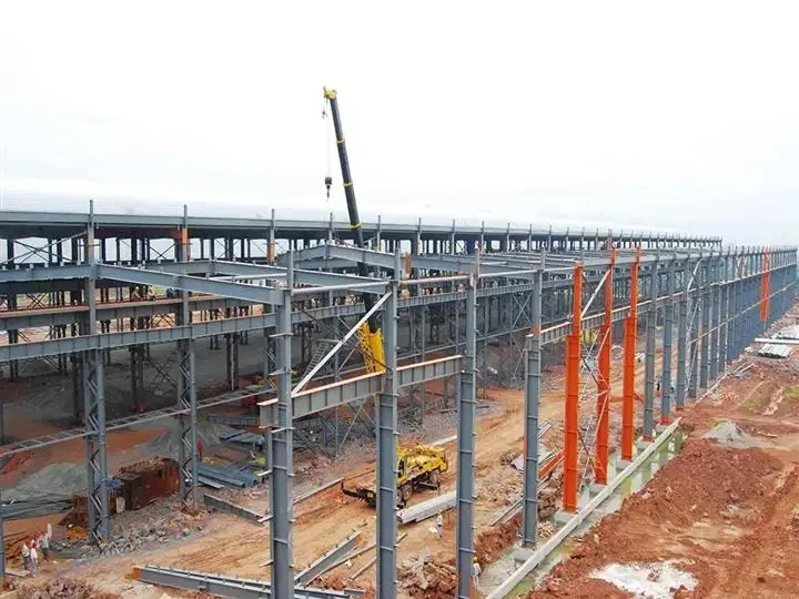 Customize Steel Structure Fabrication Company Metal Steel Structure Warehouse Building for Philippine Market