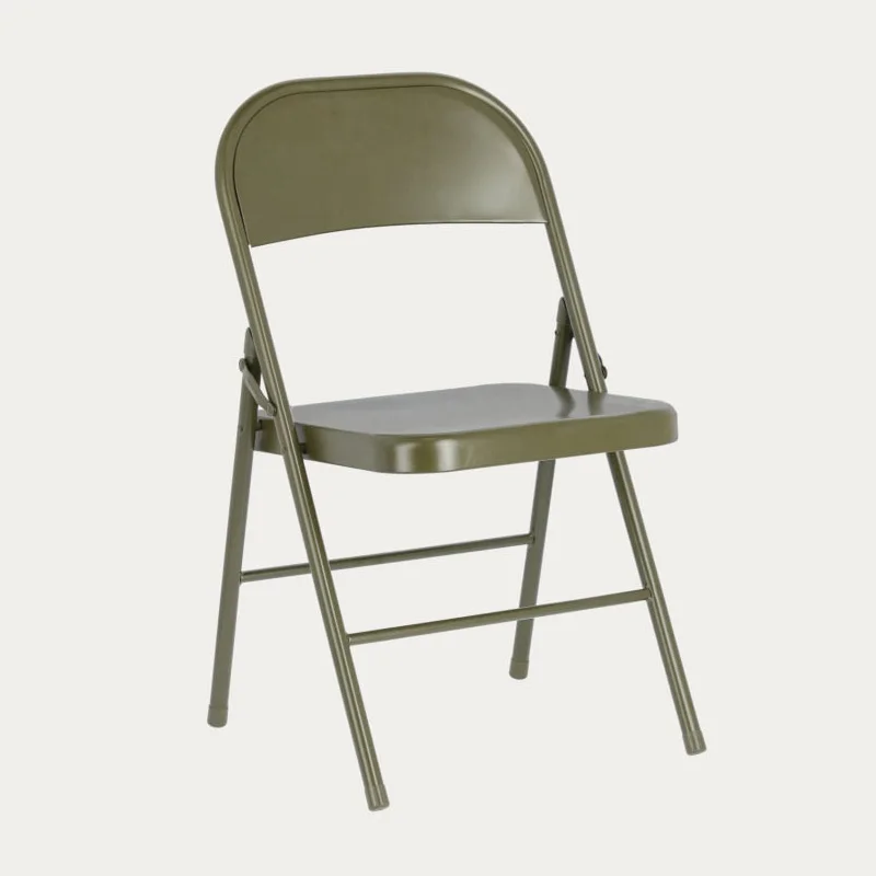 Wholesale commercial stackable black metal folding chair wedding party events home office furniture folding metal chair