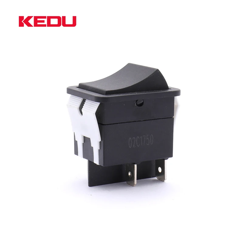 KEDU HY12-9-4 250v 20a квадратный ВКЛ/ВЫКЛ 4 pin кулисный переключатель с сертификацией UL TUV CE утвержден