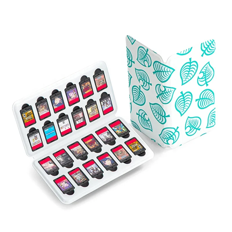 New 24 IN 1 Gaming Box Storage Game Card Holder Cartridge Card Slots Case For Nintendo Switch Accessories