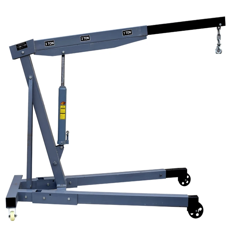 2Ton Foldable Car Hydraulic Engine Crane Manual Shop Car Hoist Engine Crane Lifting
