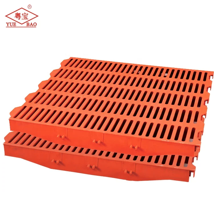 PP Plastic Farming Equipment Pig Poultry Slat Floor Flooring for Pig and Poultry Farming Slat Floor