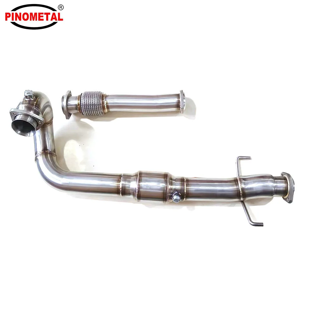 3 inch stainless steel down pipe for car system SAAB 9-5