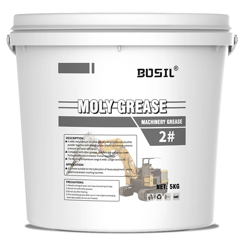high quality low price molybdenum grease for Excavator Hammer Black Molybdenum Disulfide Grease