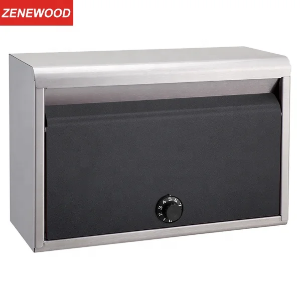 Classic Japanese Style  wall mounted  residential apartment decorated with galvanized sheet mailboxes