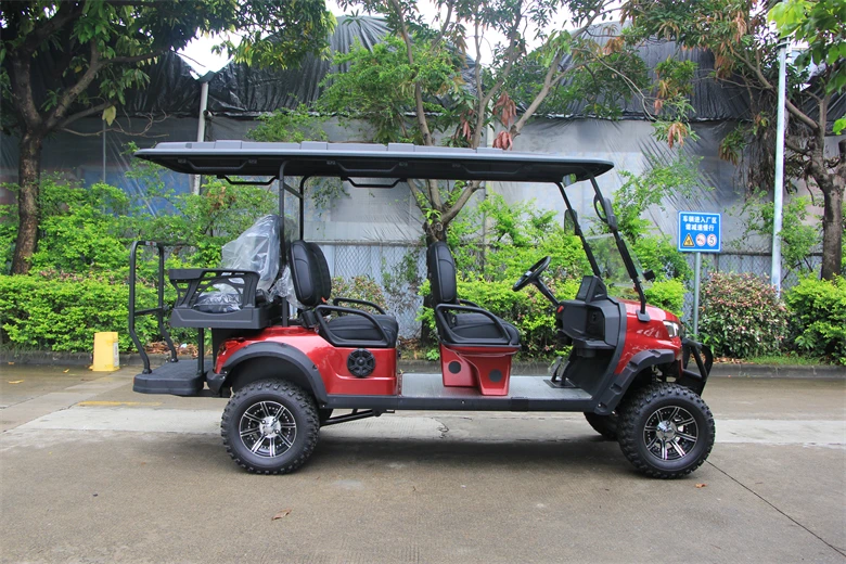 Hot Sale Ce Certificate Street Legal Ac Motor Off Road Electric 6 Seater Golf Carts