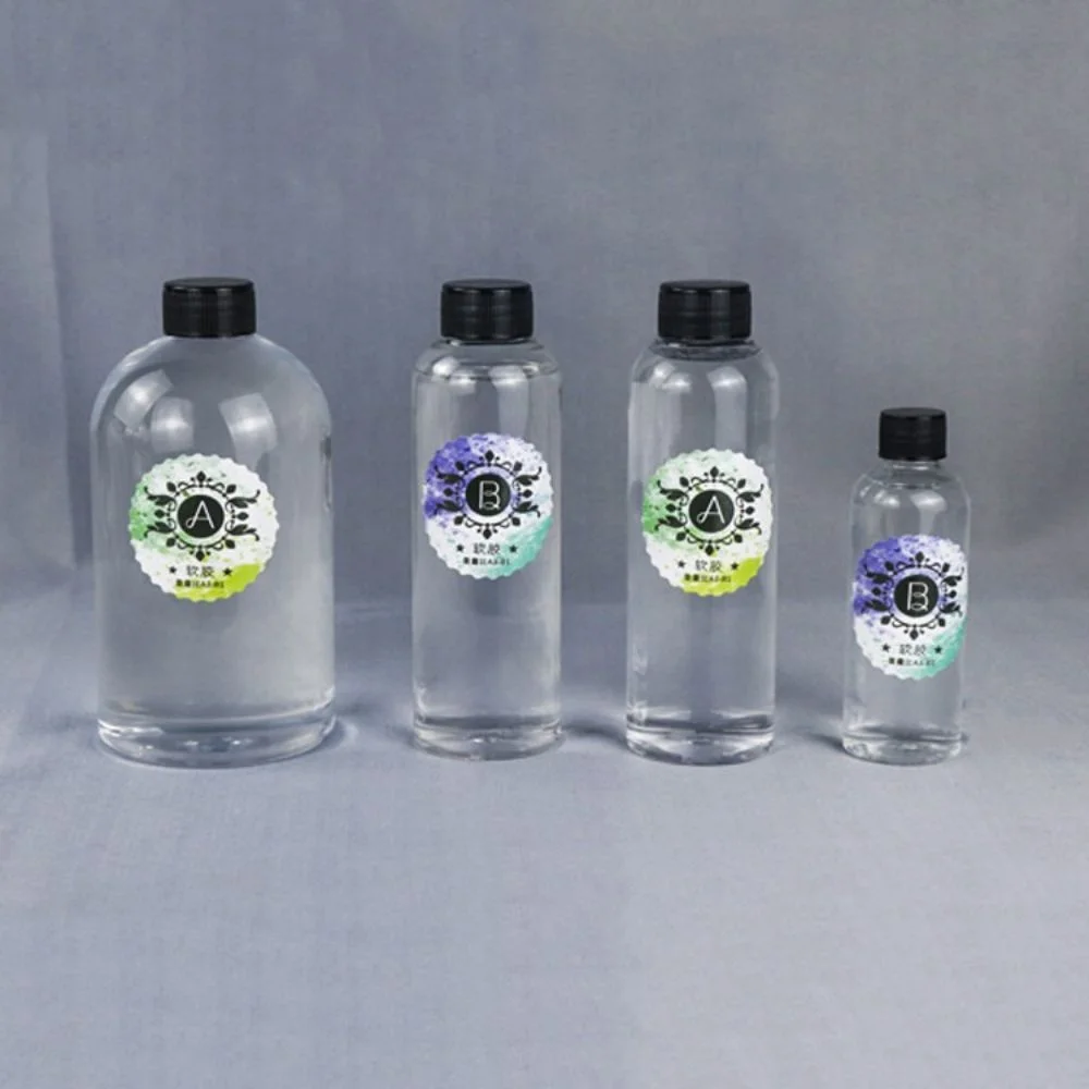 Clear Epoxy Resin And Hardener 3:1 Modified Silicone Set For Creativity With Epoxy Resin High Transparent Crystal Glue