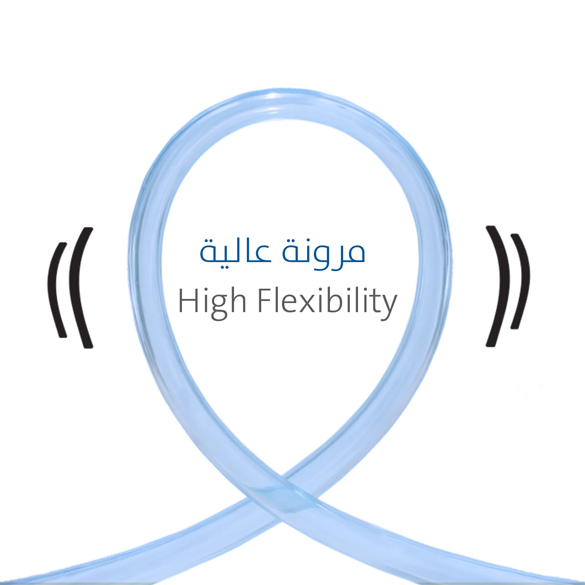 Высококачественный хорошо обработанный прозрачный шланг 6 мм 25 м