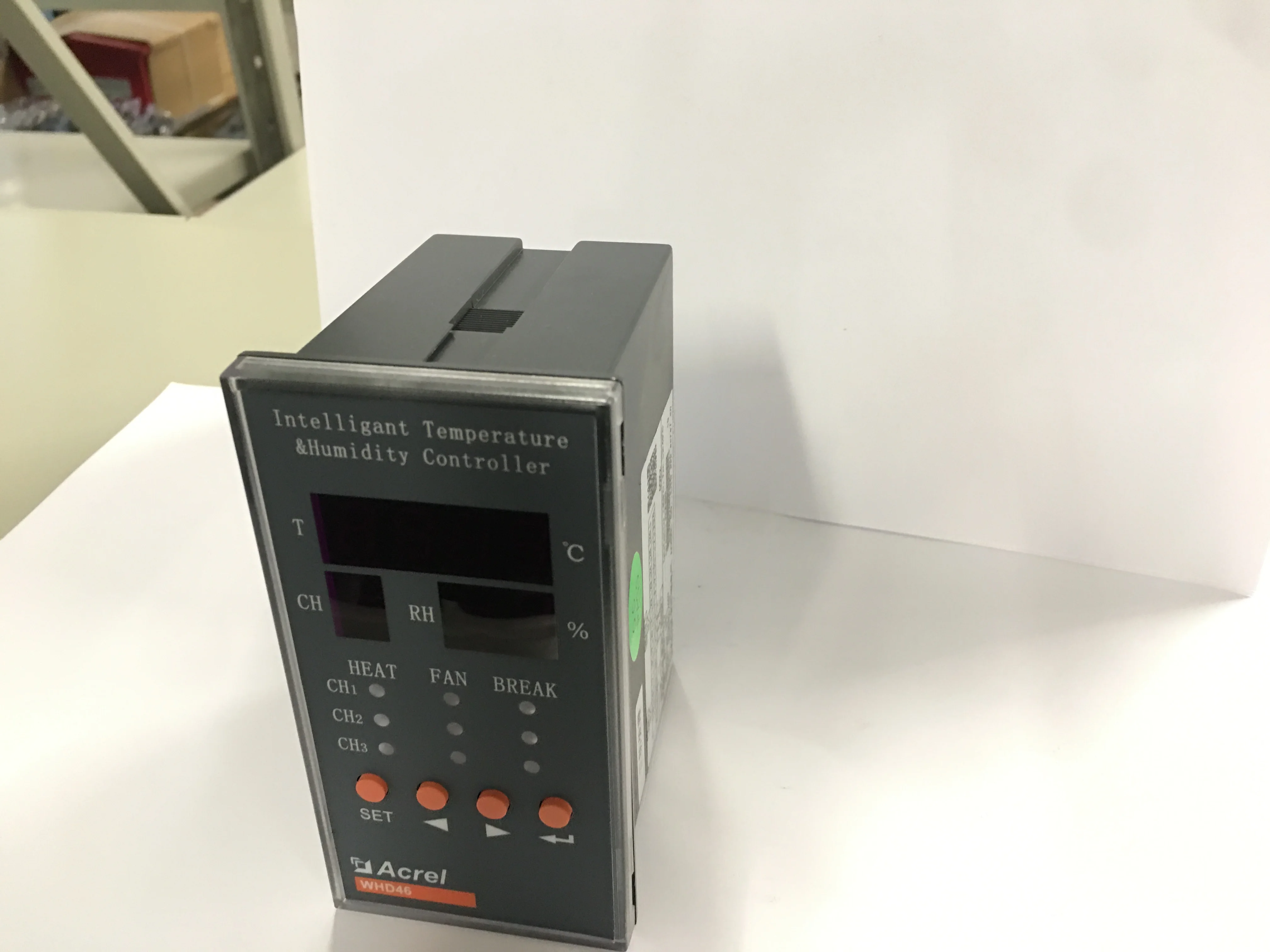 Acrel WHD46-11 Panel Mounting Temperature and Humidity Measuring With Sensors For Switch Cabinet