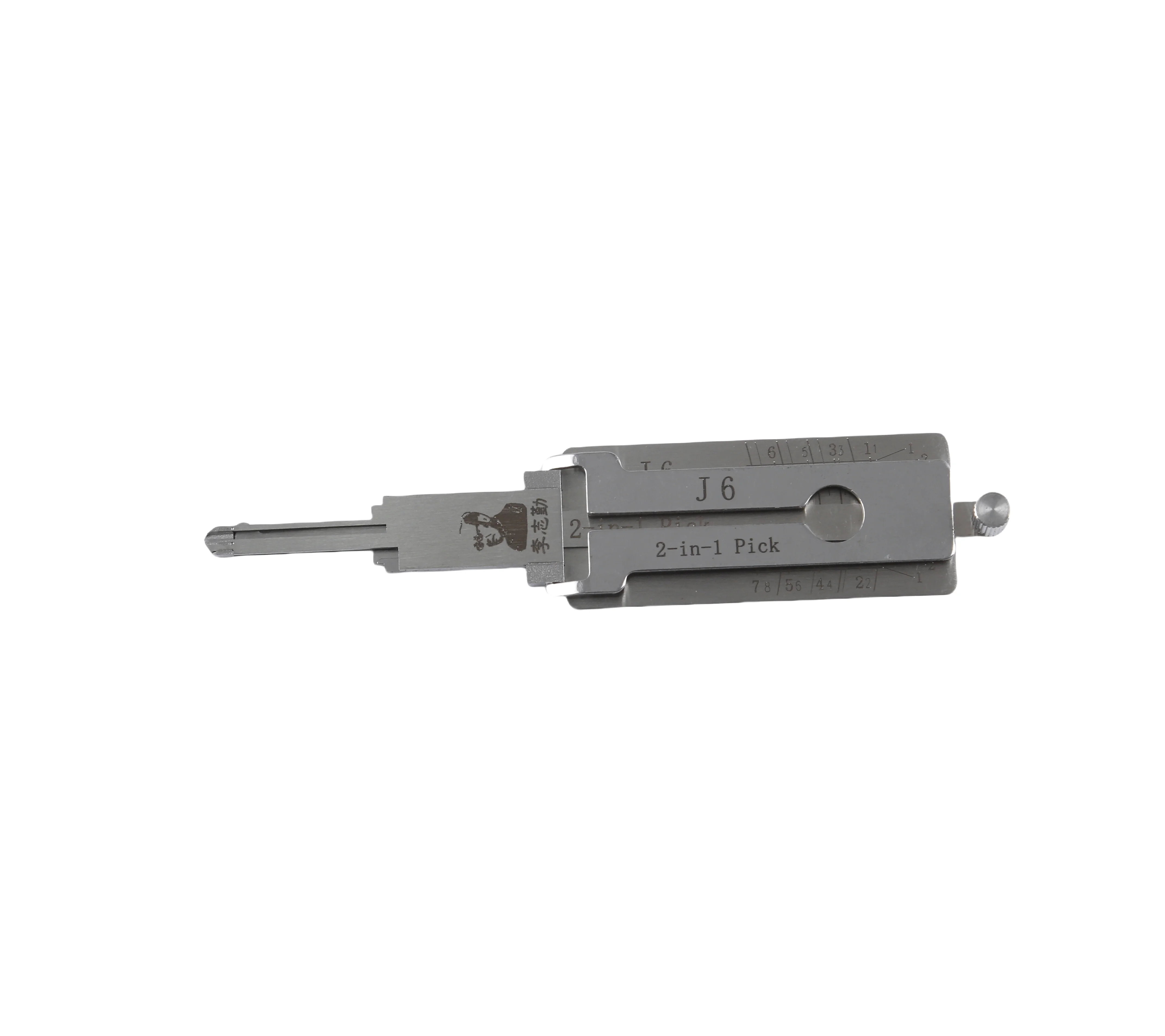 Оригинальный Lishi J6 2-In-1Pick & декодер дверной замок зажигания багажник устройство считывания с двумя замками инструменты для блокировки