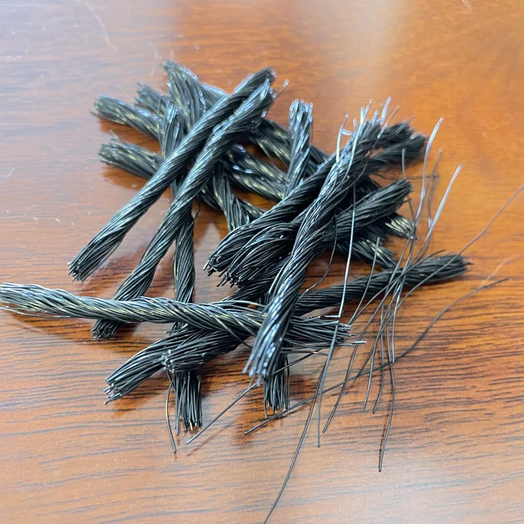 Building Material Macro fiber Twist 54mm Polypropylene Fiber for Concrete Reinforcement