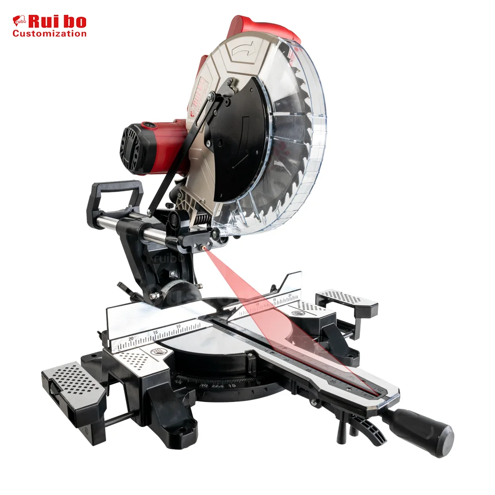 2000W 305mm Multi-function Electric Saw Safety Slide Compound Miter Saw