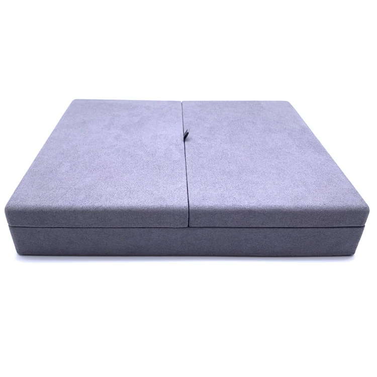 Wholesale Customized Microfiber Tray With Lid Jewelry Packaging For Earring Display Tray Jewelry
