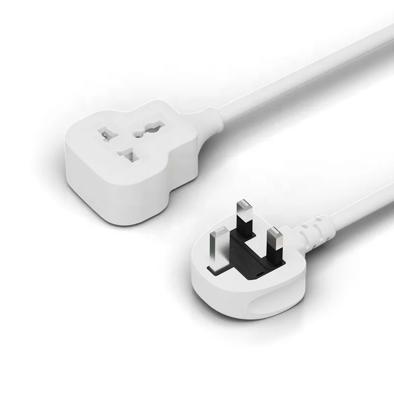 OEM UK power cable Universal international Outlet Socket Plugs Extension Cord 4000W Big Power Plug Electrical Strip