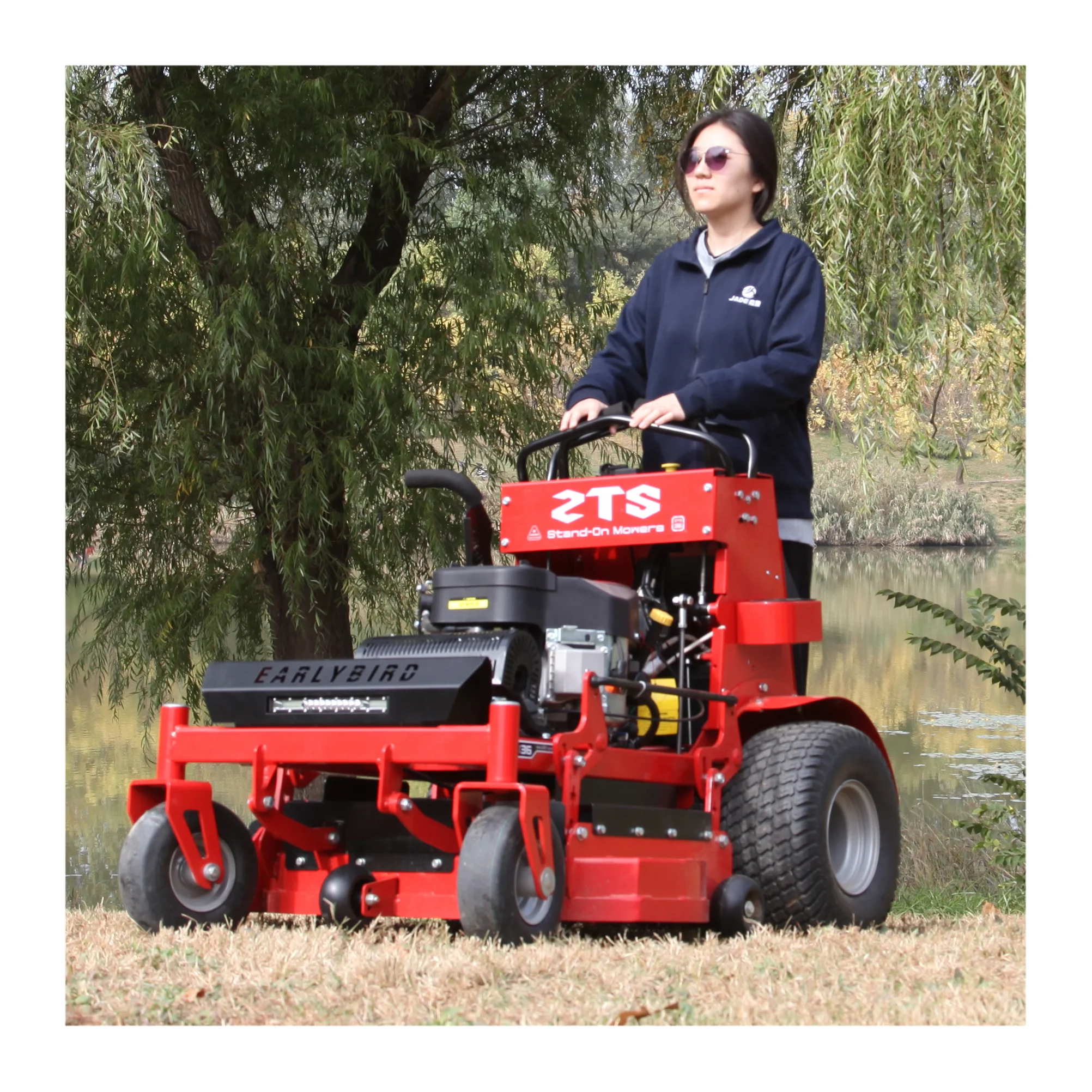 High Speed Compact Type ZTS 32 Stand On Lawn Mower Stand On Lawn Mower