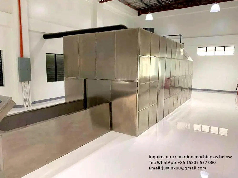 
CE 30 Minutes Human Body Cremation Machine for Crematorium Use Mobile Furnace Type ISO Certificated 2021 