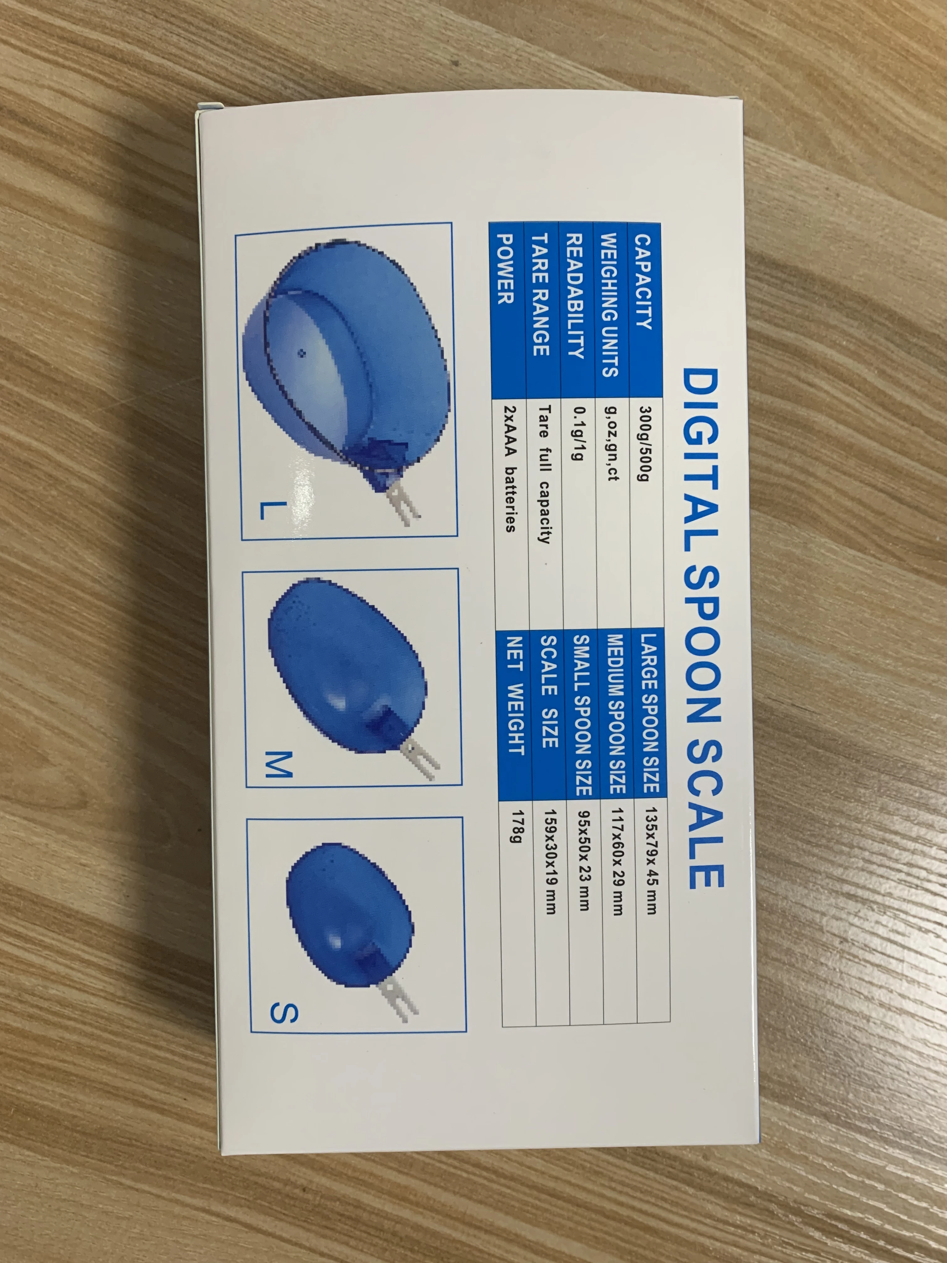 Wholesale 500g 0.1g 304 Stainless Steel  Handheld Portable Multifunctional Kitchen Food Weight Digital Spoon Scale With 3 Scoops