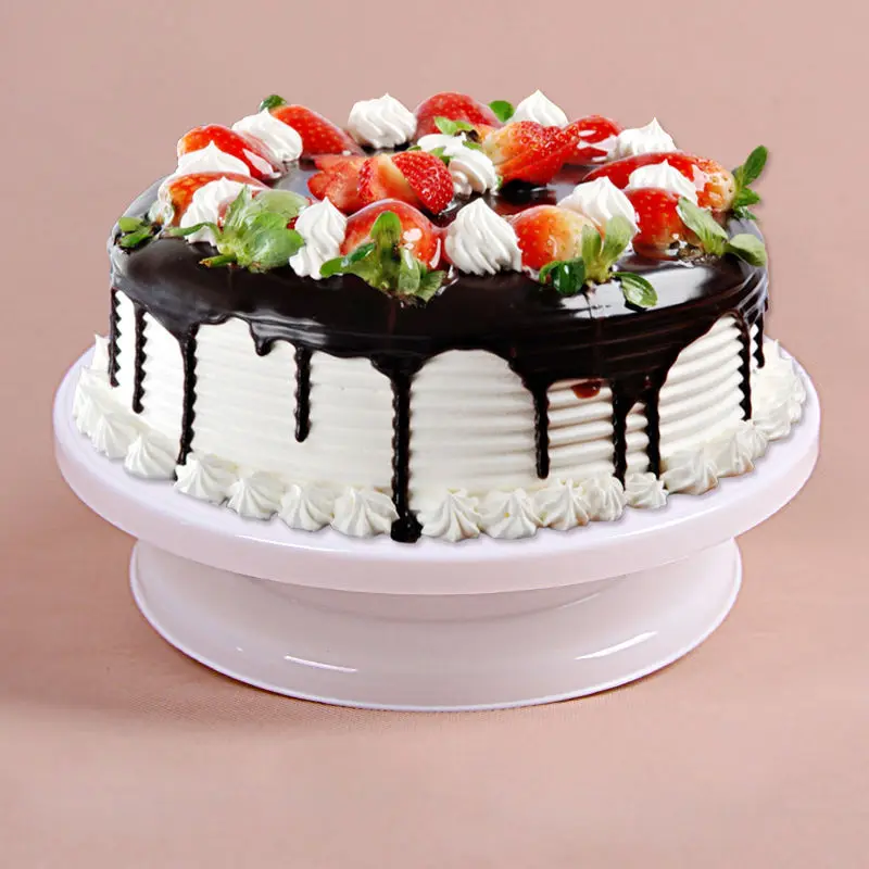 DIY Cake Turntable Baking Mold Cake Plate Rotating Round Cake Decorating Tools Rotary Table Pastry Supplies Baking Accessories