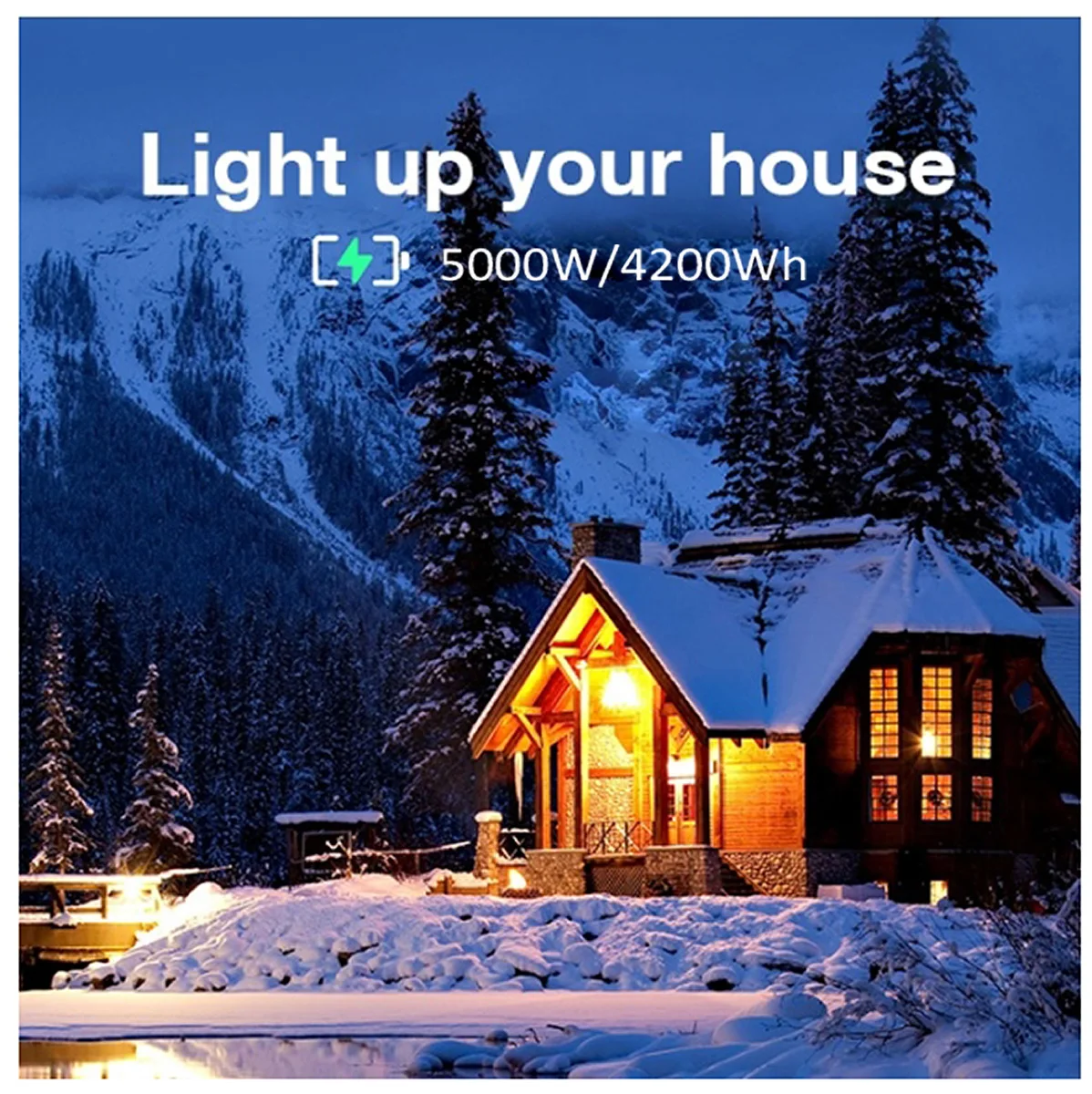 Hot sales 5000W solar power system portable solar generator solar energy system with lithium battery