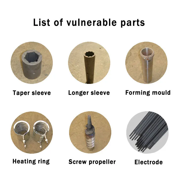 Sawdust Biomass Briquette Press Machine Compressed Wood Log Maker Machine For Making Bbq Charcoal