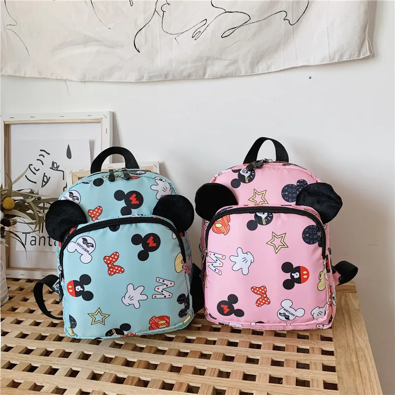 Fashion Large Capacity Backpack Children Cute Cartoon Mickey Kids Kindergarten Schoolbag for Boys Girls Mouse Backpack