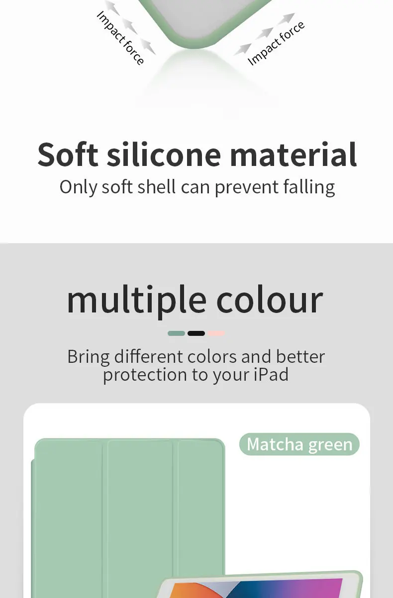 new design reasonable suction screen fuction tablet leather case