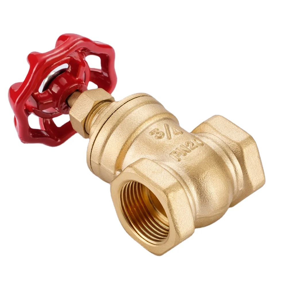 LIRLEE Manufacturer OEM ODM Manual Internal Thread 4 Inch Water Best Brass Gate Valve