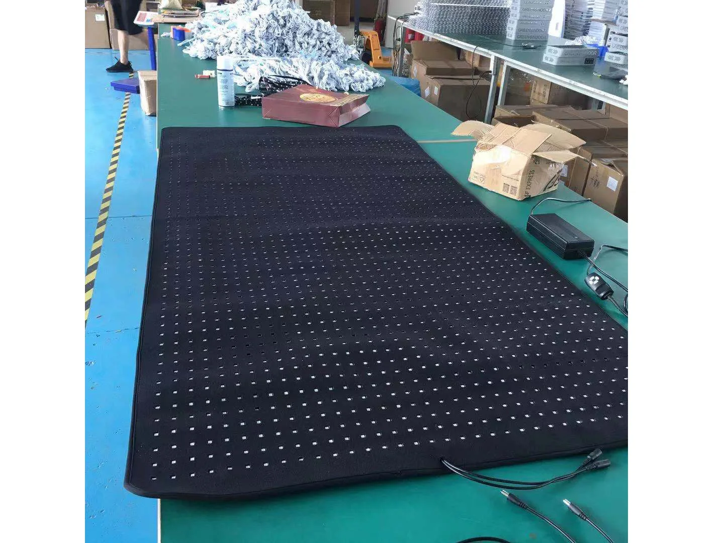 Rhong пользовательский 660 нм 850 нм потеря веса жира похудение физическое воздействие инфракрасная световая терапия Лазерная lipo оберточная лента коврик одеяло