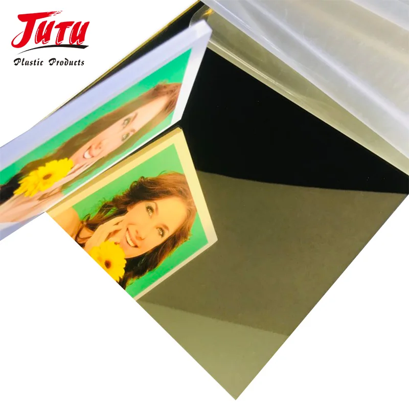 JUTU Direct Sale Factory Price Gold Or Customized Acrylic Mirror Sheet