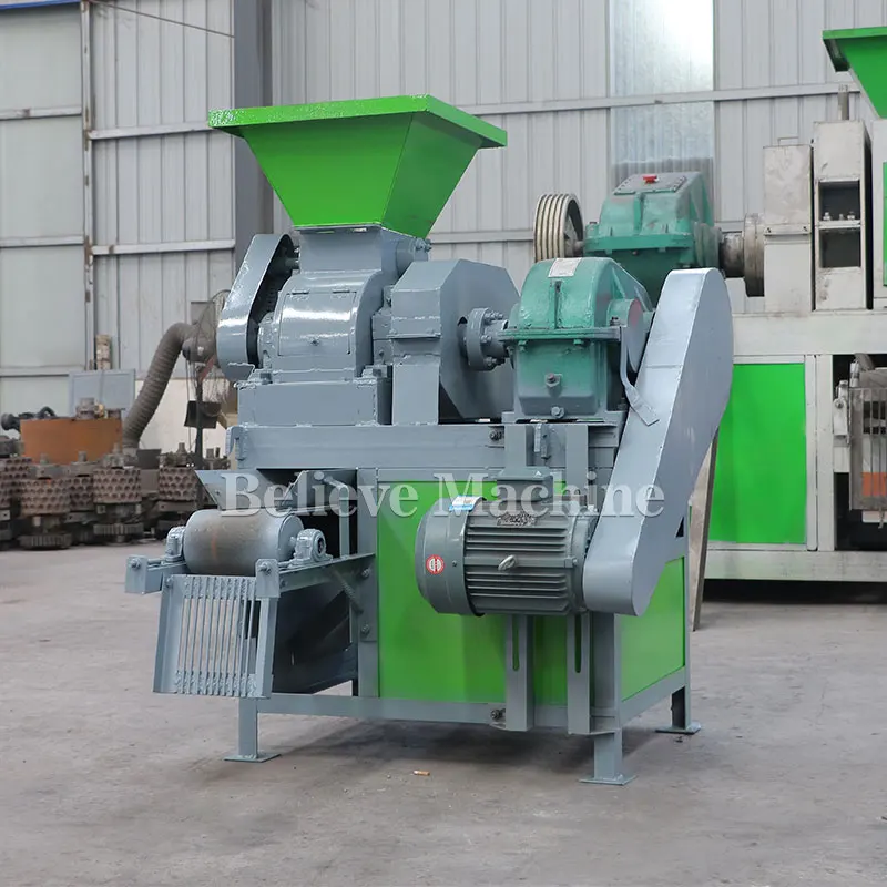 Hot sale pillow shape charcoal briquette machine mini charcoal briquettes machine complete set charcoal briquette making machine