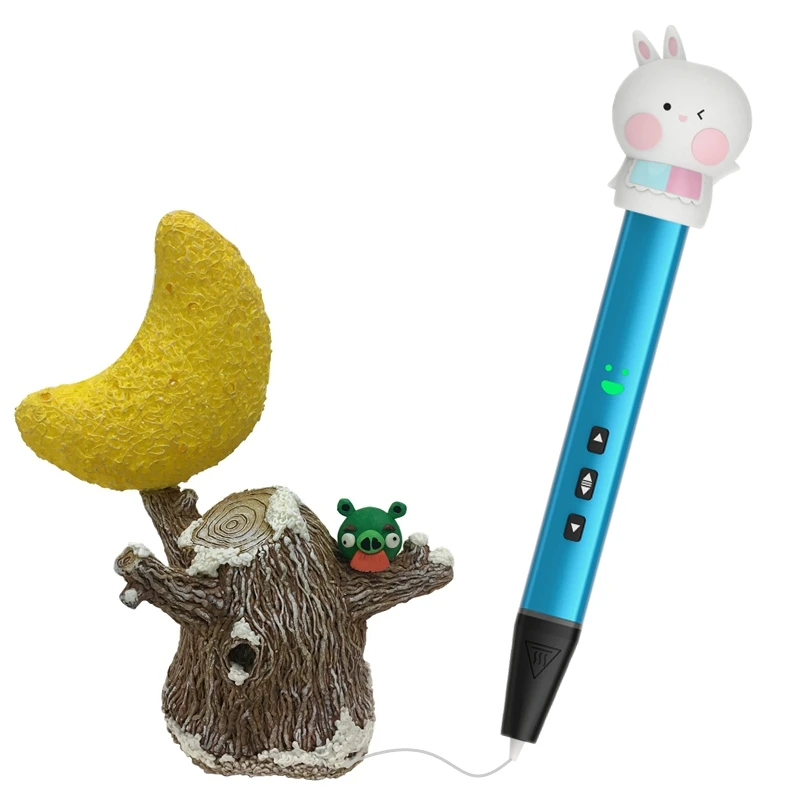 Professional Adult Support 1.75 mm PCL 3D Pen With Tracing Drawing Books