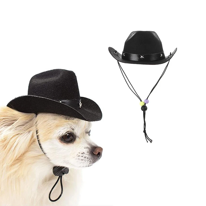Pet Western Cowboy Hat Decorative Small Hat Suitable for Cats  Dogs  Toys  Decorative Hats