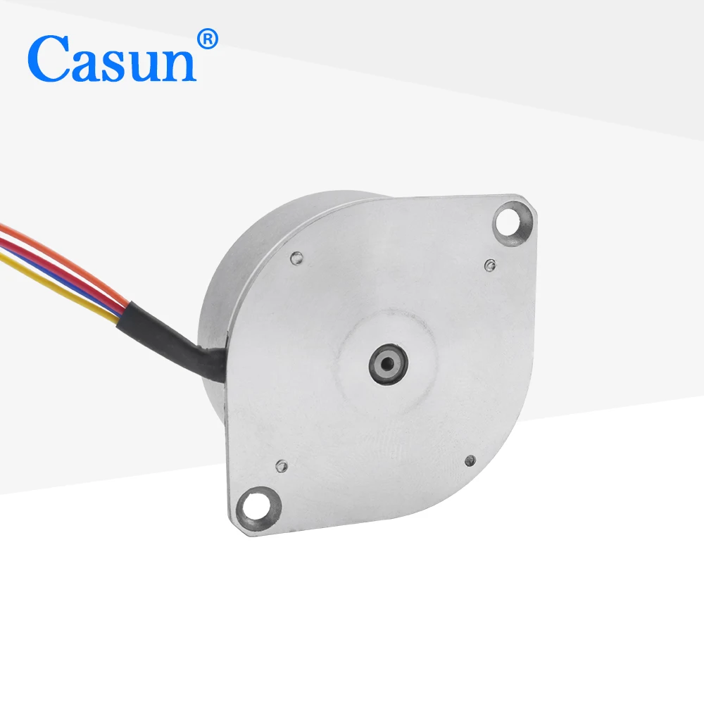 Casun pancake stepper motor Ultra-thin step motor 46SHY 1.8 degree 170mN.m flat step motor for SMT