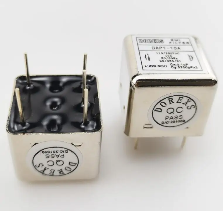 PCB Mounting DC rfi filter electrical Connector