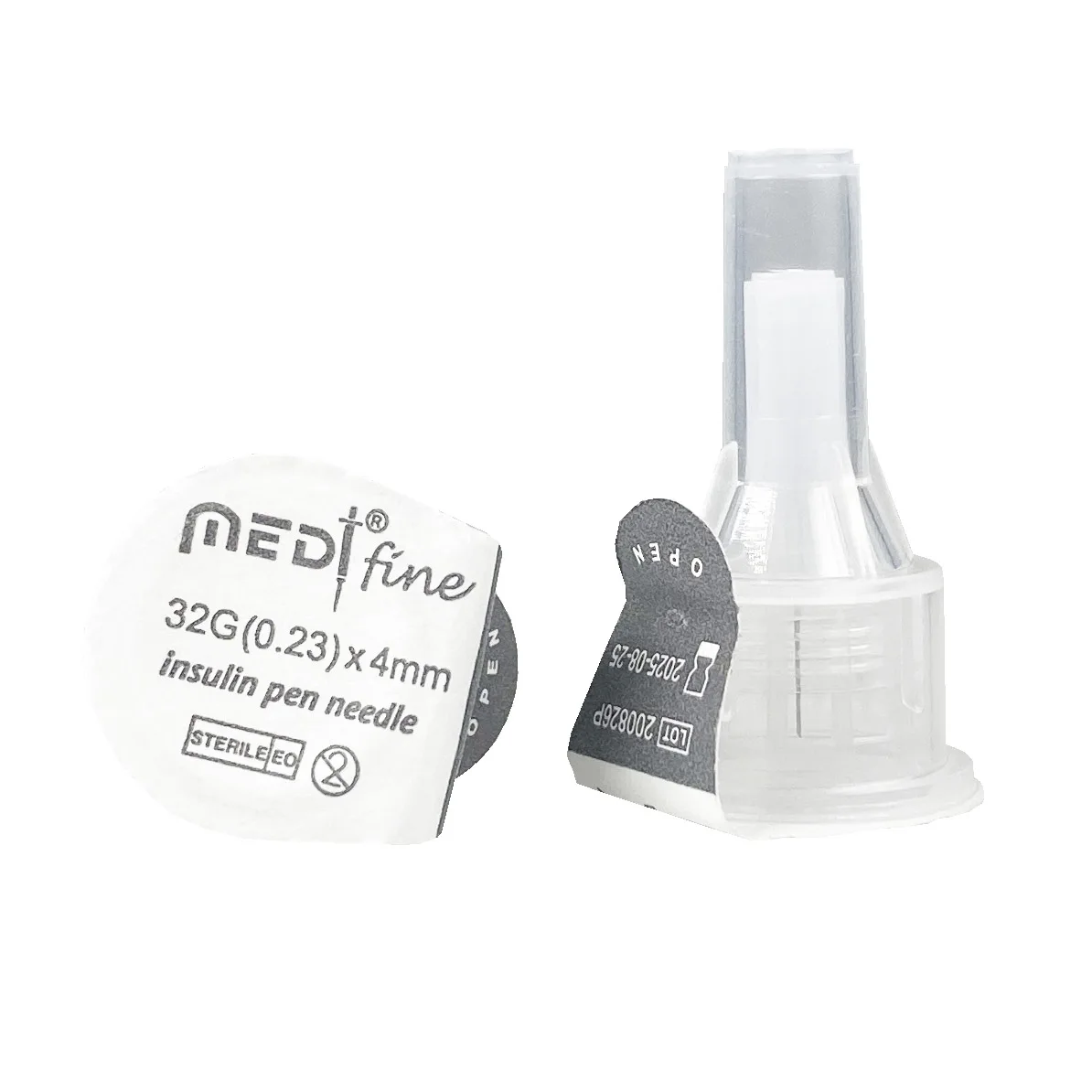 
MEDT fine medical pen needles 4mm 32G needles for insulin pen 100pcs per box 